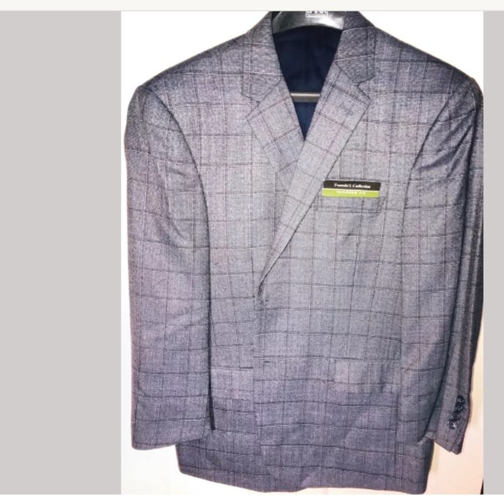 Joseph A Banks Sportcoat Blazer jacket Coat 44S 44